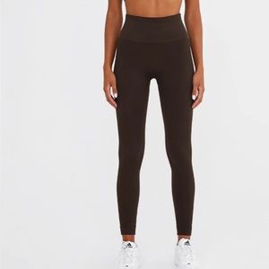 Brown set active leggings